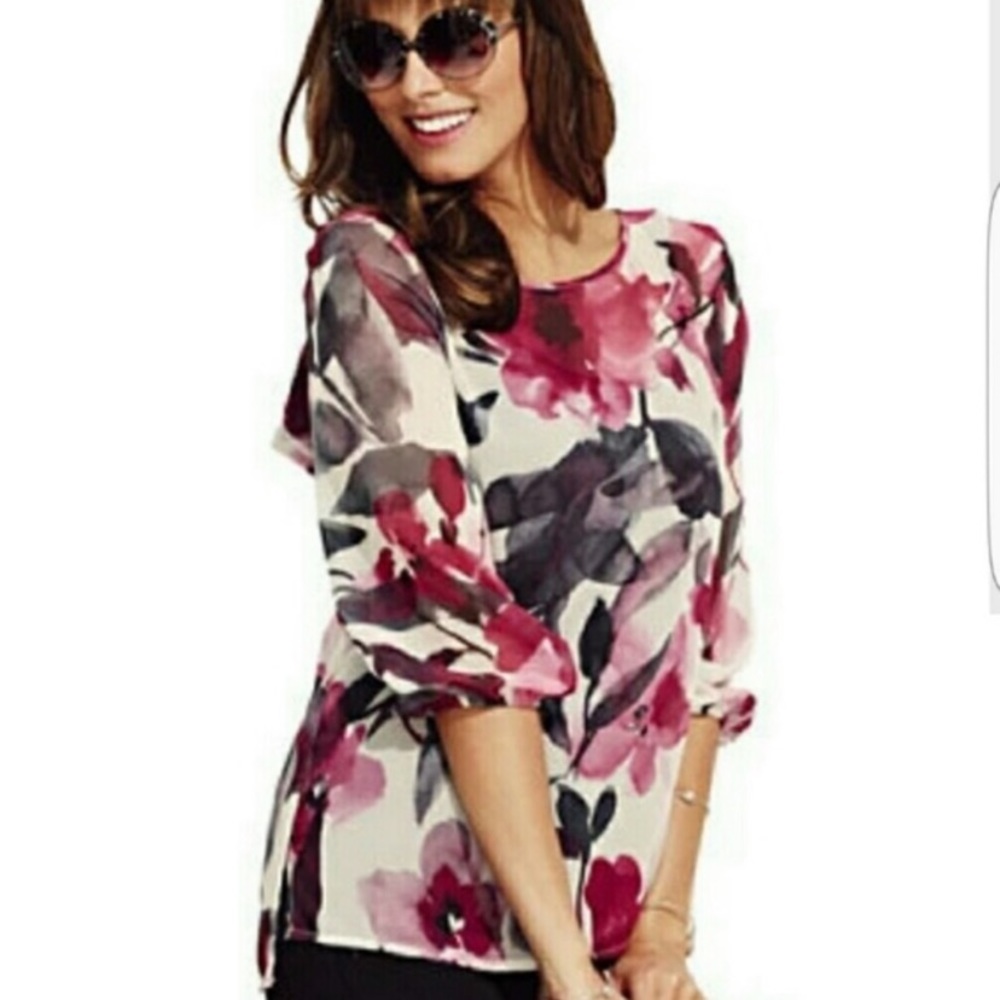 Flower blouse